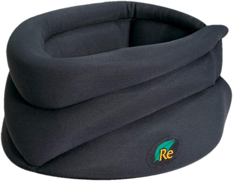 Caldera Releaf® Neck Rest - Adjustable Neck Support Pillow in Black, Medium Size - Image 1